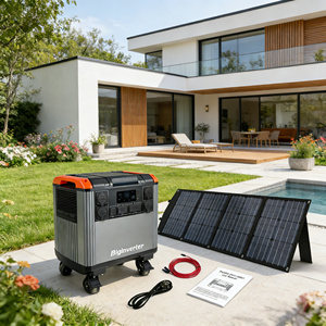 Centrale électrique portable 4000W 4KWH BIGINVERTER pour système solaire de balcon de villa, alimentation de secours domestique et alimentation résidentielle hors réseau - Product Image 4