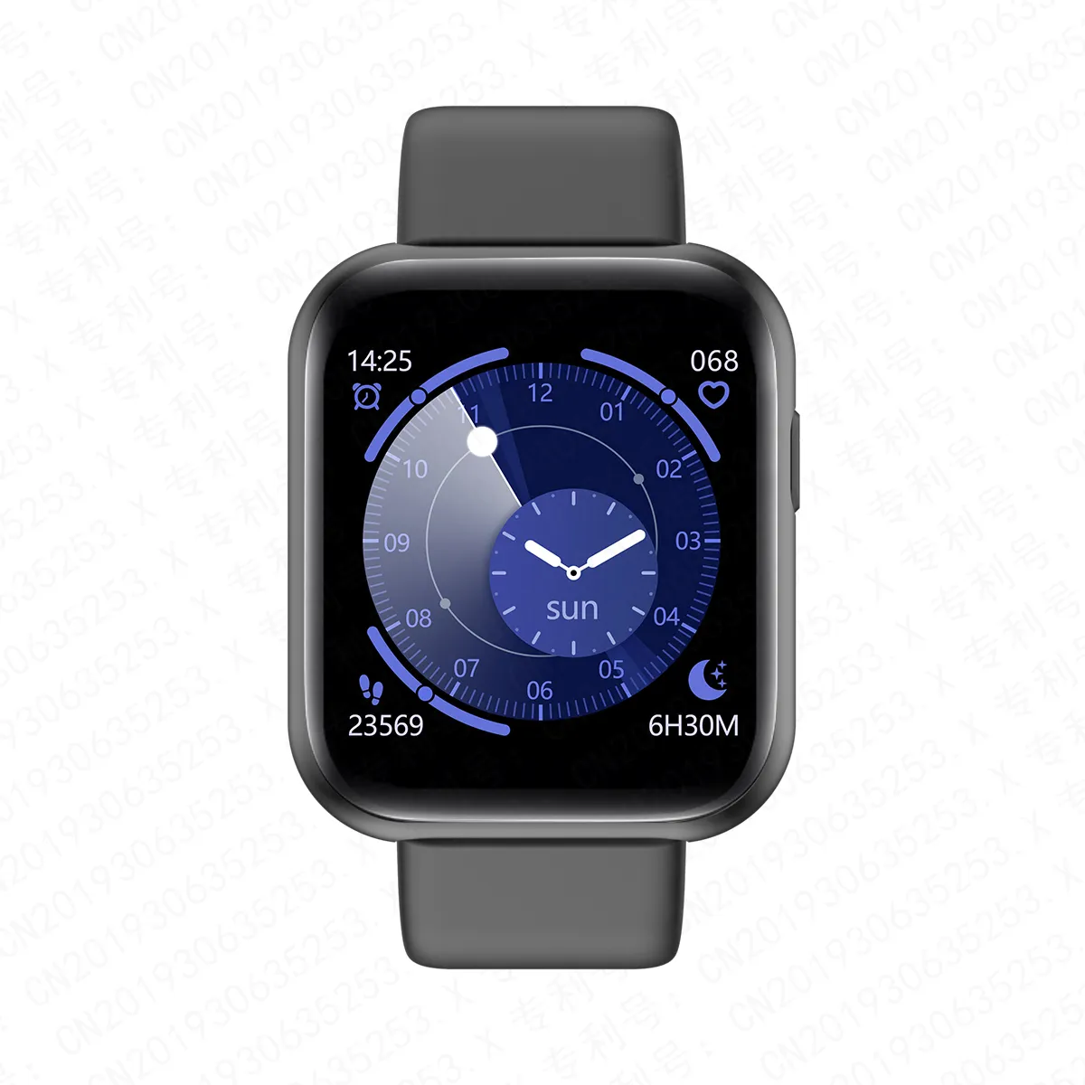 New Arrivals Y68 Plus BT Call ip67 waterproof Smartwatch Full Touch Screen Sports Y68 Plus Smart Watch