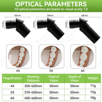 OEM/ODM TTL Ergonomic Dental Loupes 4X 5X 6X Magnification Ultra Light Surgical Magnifying Glass for Dentist ENT Surgery