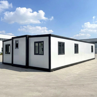 Nouvelle conception moderne de maison préfabriquée en conteneur extensible de 20 pieds ou 40 pieds, structure de maison préfabriquée, salle de bain préfabriquée, maison portable