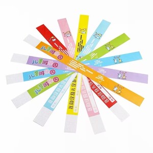 Pulseras de Papel con Logotipo Personalizado, Resistentes al Agua, con Brillo y Color, Fabricante de Pulseras Impresas Personalizadas al por Mayor para Promoción de Marca - Product Image 4