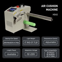 Nouvelle conception de dispositif de gonflage de film pour coussin d'air gonflable, machine à bulles d'air en papier sans courroies