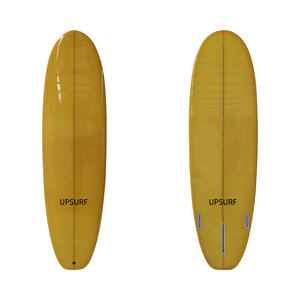 Planche de surf en fibre de verre PU de haute qualité en gros avec 3 ailerons simples, taille et couleur personnalisables, modèle SR-PU-S27 - Product Image 2