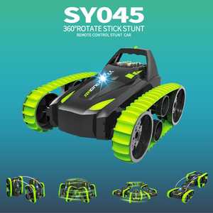 Aidison 4WD <span class=keywords><strong>RC</strong></span> Racing Stunt Car con luz de doble cara de conducción 360 rotación Flip <span class=keywords><strong>Rc</strong></span> <span class=keywords><strong>Crawler</strong></span> Car juguetes para niños - Product Image 4