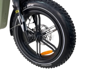 Bicicleta Eléctrica Todoterreno con Llantas Gruesas de 20 Pulgadas, Motor sin Escobillas de 48V 250-1000W, 7 Velocidades, Doble Suspensión - Product Image 3