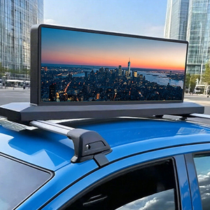 Car Roof Top Led Display P2.5 P3 P4 P5 Full Color Advertising Screen P2.5 2.5mm Taxi Roof LED Screen With GPS Location