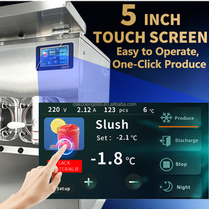 Commercial 3 Tank Slushie Machine Frozen Drink Ready-To-Go Cocktail Vending Machine Maquina De Slushi Iced-Coffee Maker Machine - Product Image 3