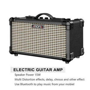 Artiste-amplificateur Portable 15W avec batterie Rechargeable intégrée, pour <span class=keywords><strong>guitare</strong></span> <span class=keywords><strong>électrique</strong></span>, Interface de Microphone, <span class=keywords><strong>prix</strong></span> de gros, livraison gratuite - Product Image 3