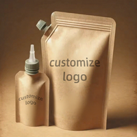 Pochette Doypack à bec verseur en aluminium écologique imprimée sur mesure Feiao pour emballage de lessive liquide