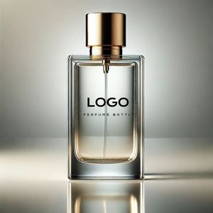 Nuevo Envase Personalizado de 50 ml y 100 ml, Botella de Vidrio Cuadrada Transparente Vacía con Pulverizador de Bomba, Botella de Perfume de Vidrio Pulido con Tapa Dorada - Product Image 5