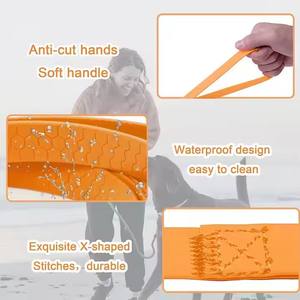 إكسسوارات حيوانات أليفة عالية الجودة ومتينة، طراز كلاسيكي فاخر، مقود كلاب مخصص بنمط خلية النحل - Product Image 5