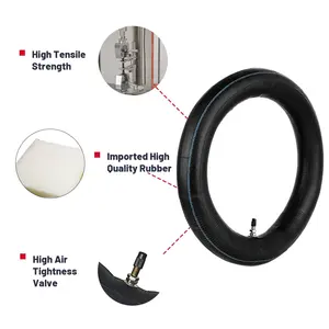 Reduced Price Natural Inner Tube 3.5-10 TR87 With Antiskid Design For Motorcycle Tires