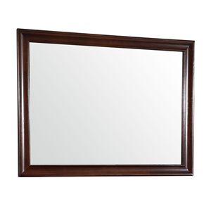 DB Glory Furniture LaVita Espejo de pared de capuchino con espejo de dos capas - Product Image 1