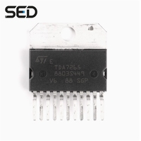 TDA7265 7265 ZIP-11 Paquete de Circuito Integrado de Amplificador de Audio de Doble Canal, Chip IC Original y Genuino