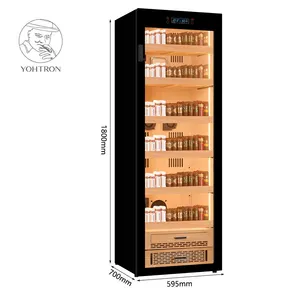 Yohtron Factory Direct Smart WIFI Control Electric Cigar Humidors For Commercial Cigar Shop
