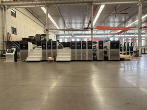 Tự động 6 + 1 màu sắc đồ họa cao hộp carton in flexo UV lớp phủ khô chết máy cắt-in Hộp sóng - Product Image 5