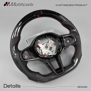 Volante LED de Fibra de Carbono Personalizado para BMW Serie G LCI 2 3 4 5 6 7 8 Serie X3 X4 X5 G20 G30 M3 M4 M5 M8 Z4 2018-2024 - Product Image 3