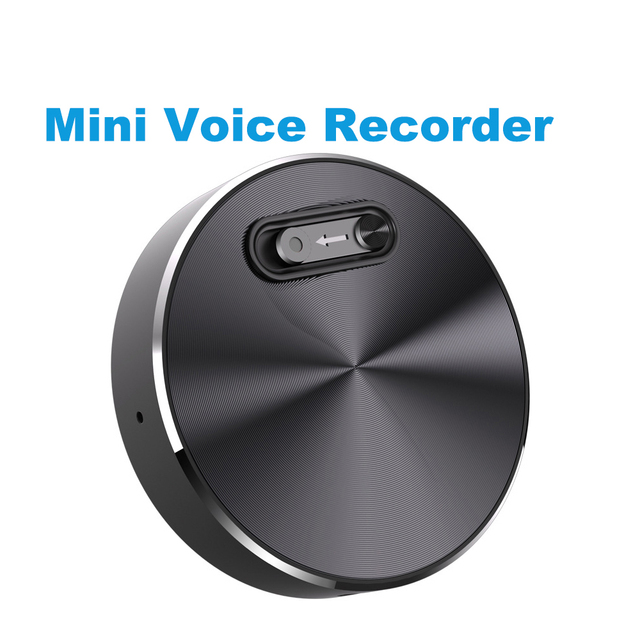 Magnetic Voice Activated Recorder with Playback One-touch Recording MP3 Player Audio Recorder