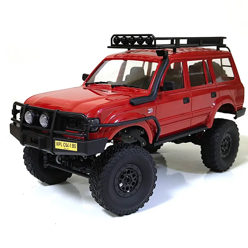 Yeni WPL C54-1 tüm arazi off road aracı 2.4g tırmanma araba 1/16 4wd elektrikli buggy rc arabalar çocuklar için