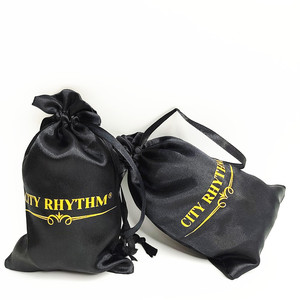 Hot Sell OEM Customizable Logo Satin <b>Drawstring</b> Jewelry <b>Pouch</b> High Quality Gift Promotions Jewelry <b>Pouch</b> Wig Dust Bag - Product Image 4