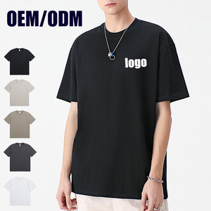 T-shirts personnalisés à col rond 100% coton, t-shirts unis tendance, t-shirts homme en gros, t-shirts personnalisés pour hommes - Product Image 2