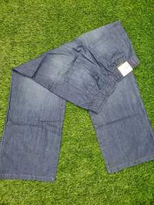Pantalon en jean évasé pour femme Stockify, très demandé, coupe tendance à jambe large, vêtement décontracté, disponible à prix compétitif - Product Image 5