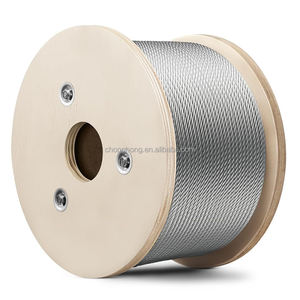 Câble en acier inoxydable personnalisable non magnétique 6x7+FC 7x7 AISI316 AISI304 SUS316 SUS304 A2 A4 <span class=keywords><strong>Inox</strong></span> - Product Image 1