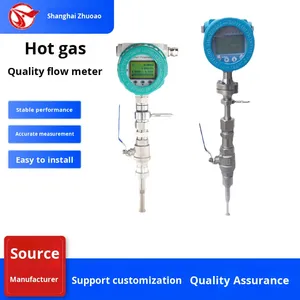 DN50 nhiệt Khối lượng khí đo lưu lượng thép không gỉ hiển thị kỹ thuật số mặt bích kết nối Độ chính xác + 2.5% không khí oxy tự nhiên ngọn đuốc khí - Product Image 5