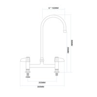 Robinet contemporain en laiton à double poignée, cartouche céramique, 2 trous, montage sur comptoir, mitigeur cuisine/salle de bain, rotation à 360 degrés, pour hôtels
