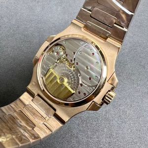 Diseño clásico de estilo lujoso, caja plateada de acero inoxidable para hombre, reloj mecánico automático de 40mm para hombre 5712 - Product Image 6