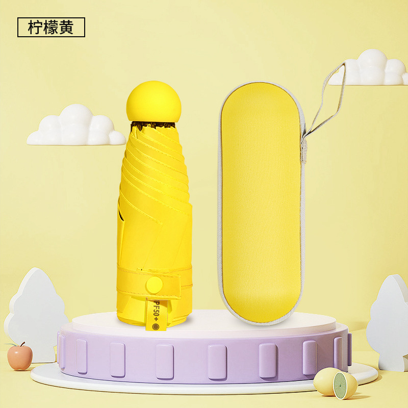 Yellow (with glasses case)