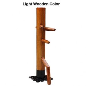 BunnyHi QJ023 Personnalisable Couleur Chinois Kungfu Arts Martiaux Dispositif D'entraînement Équipement Wing Chun Mannequin Kung Fu Mannequin En Bois - Product Image 4