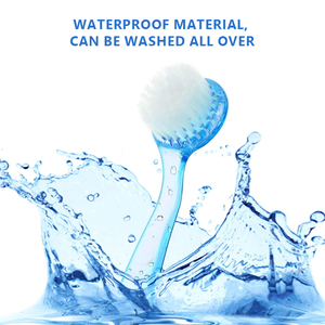 Nylon tóc mặt làm sạch bàn chải mặt tẩy tế bào chết mặt rửa chà Exfoliator bàn chải với cap cho móng tay và khuôn mặt - Product Image 4