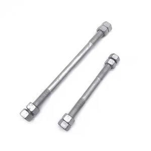 Perno de doble armadura Quan Pham de 3/4 pulgadas x 12 pulgadas con 4 tuercas, acabado galvanizado en caliente de alta calidad según ASTM A-153, precio al por mayor - Product Image 4