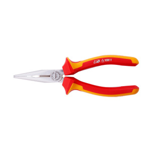 คีมปากแหลม YT-21130 6 นิ้ว เหล็กโครเมี่ยมวาเนเดียม เกรดอุตสาหกรรม ด้ามจับหุ้มฉนวน สีส้ม - Product Image 2