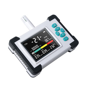 Draagbare 7-In-1 Abs Oppervlakte Siliconen Toetsenbord Luchtdetector Meter Co2 Pm Formaldehyde Tovac Aqi Gas Analysator Luchtverontreiniging Tester - Product Image 5
