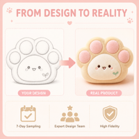 Fabricant de Peluches Patte de Chat Personnalisées en Gros – Jouets en Peluche Doux avec Logo pour Promotion de Marque et Commandes en Gros