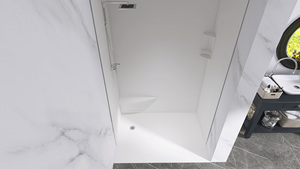 Wiselink Plateaux <span class=keywords><strong>de</strong></span> <span class=keywords><strong>douche</strong></span> <span class=keywords><strong>en</strong></span> résine Surface <span class=keywords><strong>de</strong></span> marbre artificiel Pierre solide Rectangle moderne europé<span class=keywords><strong>en</strong></span> Rectangle Base <span class=keywords><strong>de</strong></span> <span class=keywords><strong>douche</strong></span> <span class=keywords><strong>en</strong></span> acrylique - Product Image 3