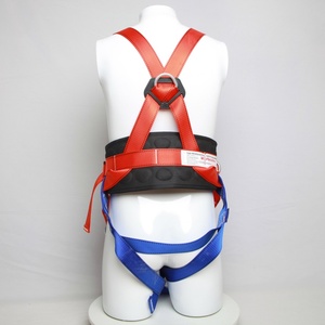 Arnés de Seguridad de Alta Resistencia con 5 Puntos de Anclaje, Cómodo, con Doble Gancho, para Escalada, Protección Contra Caídas, Aventura en el Bosque - Product Image 2