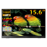 Nouveauté Moniteur de jeu portable 15,6 pouces IPS avec entrée HD-MI et écran 1080p PS5 XSS