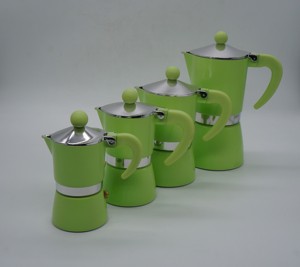 Cafetière Moka <span class=keywords><strong>italienne</strong></span> classique, machine à expresso pour cuisinière, cafetière Moka en acier inoxydable pour une infusion riche et corsée, café turc - Product Image 5