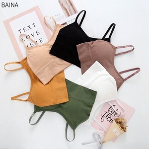 <span class=keywords><strong>Reggiseno</strong></span> sportivo da donna <span class=keywords><strong>senza</strong></span> cuciture, avvolgente sul petto, con <span class=keywords><strong>spalline</strong></span> incrociate sulla schiena, modello gilet. - Product Image 2