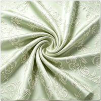 Tissu Jacquard Brocart 100% Polyester Teint et Tissé, Respirant, Texturé, Élégant, Poids Moyen 120GSM, Écologique, Vente Directe Usine