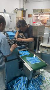 เครื่องผลิตแผ่นเช็ดแบบเปียก6เลนแบบอัตโนมัติผ้าเช็ดทำความสะอาดแบบใช้แล้วทิ้งและอุปกรณ์แผ่นสำลีแอลกอฮอล์ - Product Image 5