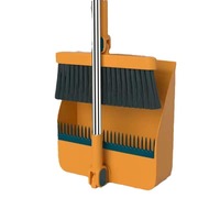 Ensemble balai et pelle ménager, tête de balai, balai pliable individuel, pelle à déchets W24-970