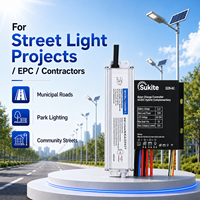 Contrôleur de charge solaire PWM fiable Sukite Flat 3212 3.2V 20W 15A pour éclairage public à énergie solaire avec capteur