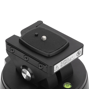 Tête de trépied panoramique motorisée pour caméra, contrôle sans fil, rotation à 360 degrés des smartphones, vitesse réglable, tête de trépied panoramique - Product Image 2
