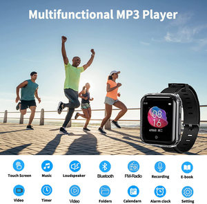 <span class=keywords><strong>Reproductor</strong></span> MP3 Ruizu M8, Reloj <span class=keywords><strong>Reproductor</strong></span> Portátil Deportivo con Alta Calidad de Sonido, Descarga de Música, Seguimiento de Salud, <span class=keywords><strong>Walkman</strong></span> de Audio - Product Image 4