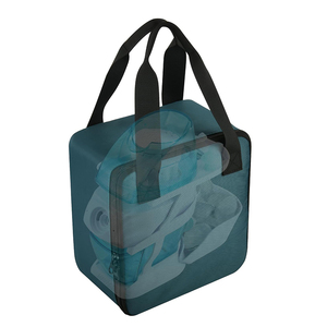 Bolsa DE TRANSPORTE DE VIAJE PARA <span class=keywords><strong>Navage</strong></span> Sistema de riego <span class=keywords><strong>nasal</strong></span> Encimera Caddy Neti Pot Almacenamiento Limpiador de nariz portátil Organizador de senos paranasales - Product Image 3