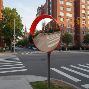 Ileritraffic Traffic Safety <b>Mirror</b> 90 cm Convex TGA90 <b>Acrylic</b> with PP Back and Frame - Product Image 3